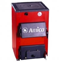 Твердотопливный котел с плитой AMICA Optima P  14 кВт